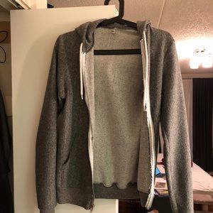American apparel hoodie gray